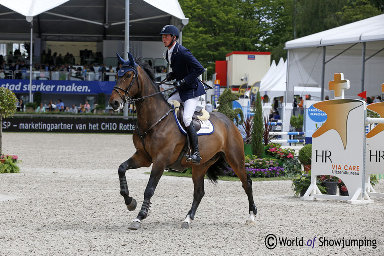 Daniel Deusser with Hidalgo VG - here seen in Rotterdam. Photo (c) Jenny Abrahamsson.