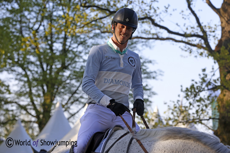 Happy Harrie Smolder for team Antwerp Diamonds. 