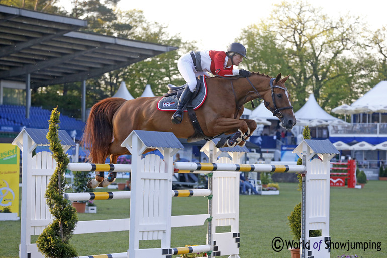 Schuyler Riley with Dobra de Porceyo riding for Monaco Aces, that took the fourth place. 