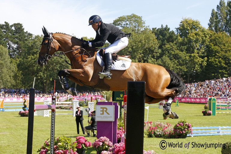 Eric Lamaze and Fine Lady 5. Photo (c) Jenny Abrahamsson.