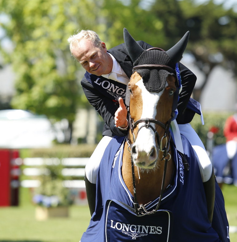 Jerome Guery and Grand Cru van de Rozenberg. Photo (c) Tiffany van Halle.