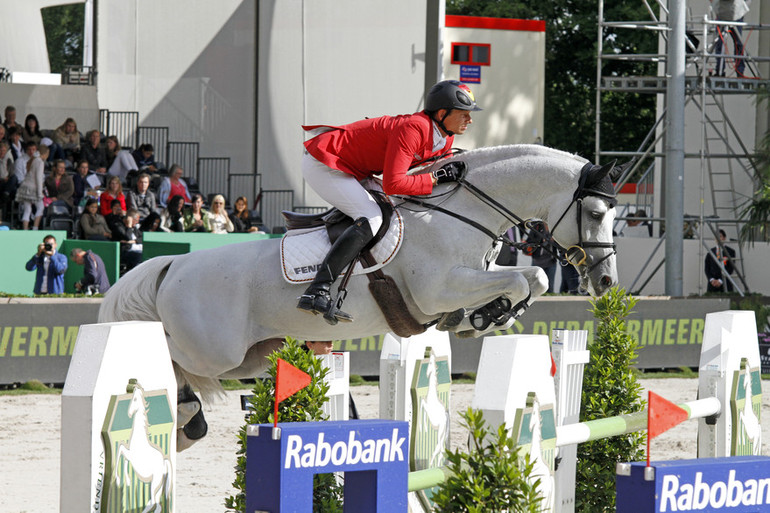 Marco Kutscher with Cornet Obolensky. Photo (c) Jenny Abrahamsson.