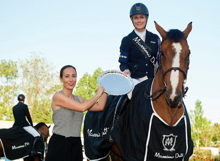 Laura Renwick is on fire in Madrid and won both five-star classes on Friday. Photo (c) Oxer Sport.