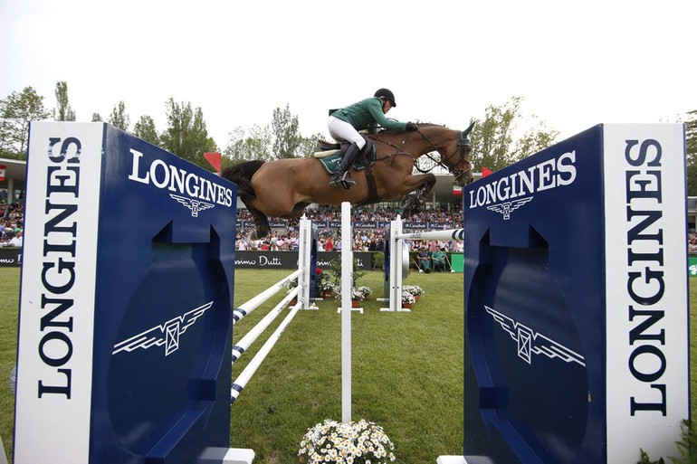 Abdullah Al Sharbatly and Tobalio ended second. Photo (c) Stefano Grasso/LGCT.