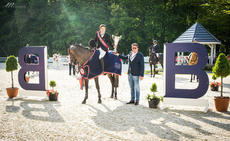 Santiago Diaz Ortega and Aymara Des Bergeries won the Grand Prix in Ciekocinko. Photo (c) Monskoo.