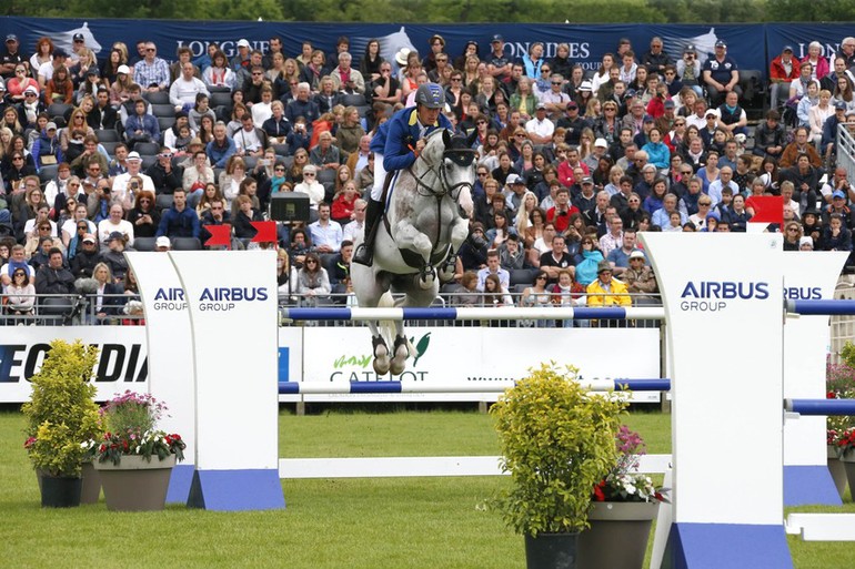 Christian Ahlmann hold on to his lead of the 2016 LGCT. Photo (c) Stefano Grasso/LGCT.