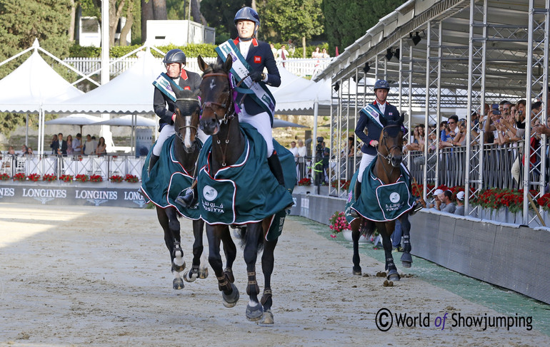 Lap of honour! Photo (c) Jenny Abrahamsson.