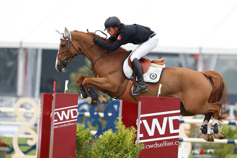 Pedro Veniss helped Madrid in Motion to win the GCL in Chantilly. Photo (c) Stefano Grasso/GCL.