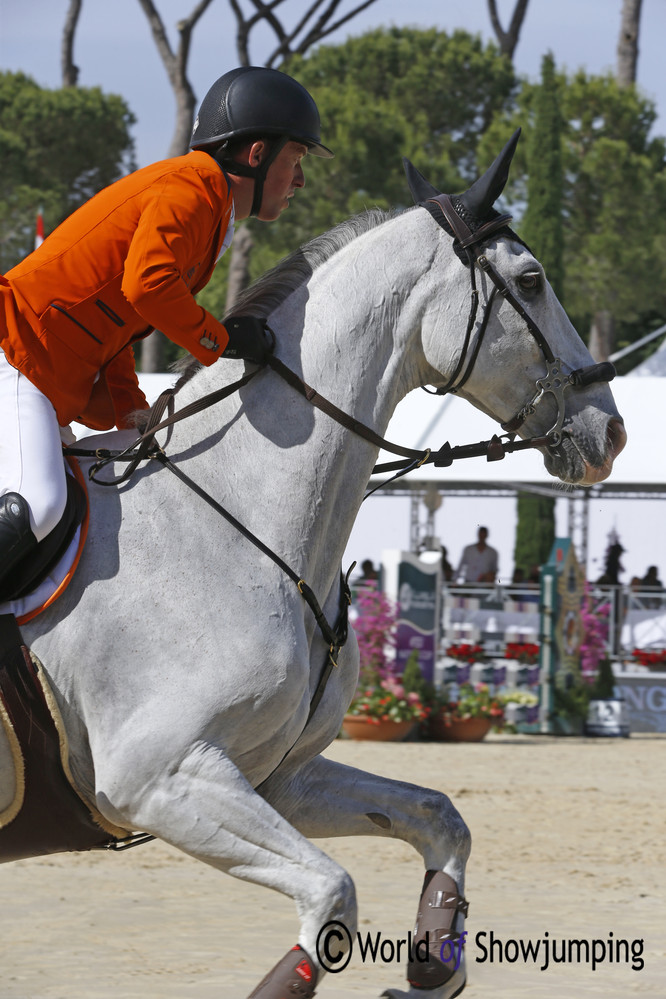 Dutch rider Gerco Schröder and Glock's Cognac Champblanc N.O.P. Photo (c) Jenny Abrahamsson.