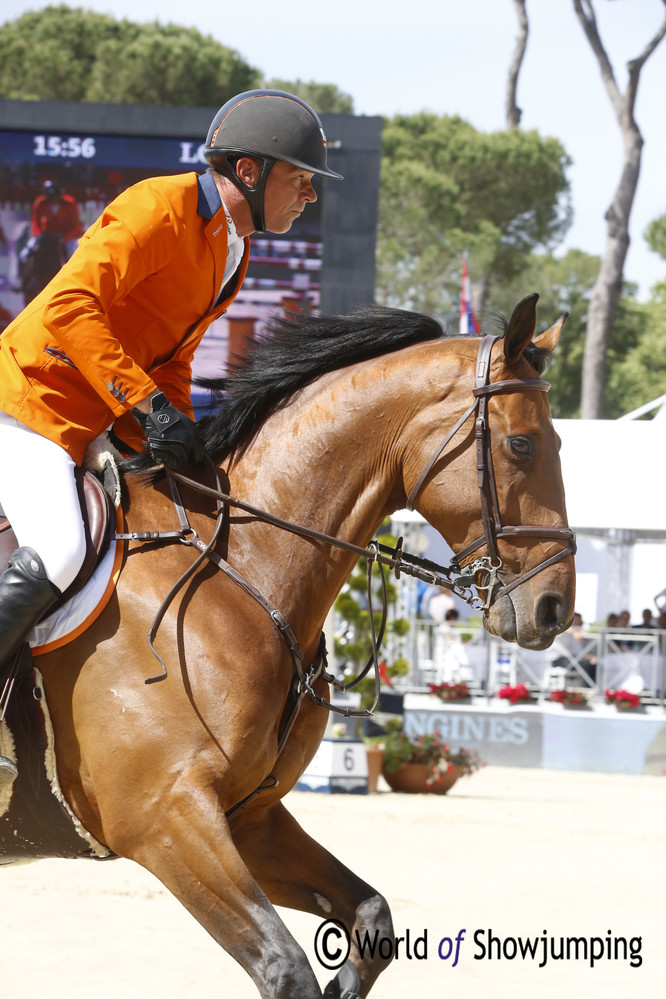 Dutch rider Jeroen Dubbeldam and SFN Zenith N.O.P. Photo (c) Jenny Abrahamsson.