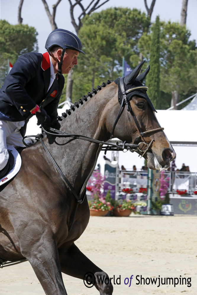 Great Britain's John Whitaker and Ornellaia. Photo (c) Jenny Abrahamsson.