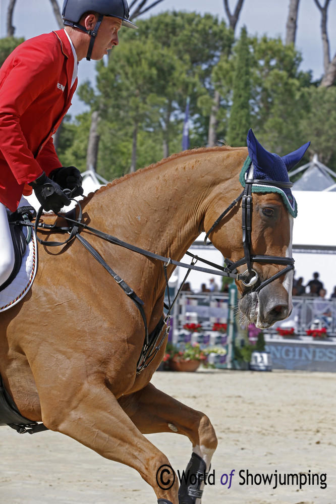 Germany's Mario Steven's and Brooklyn 17. Photo (c) Jenny Abrahamsson.