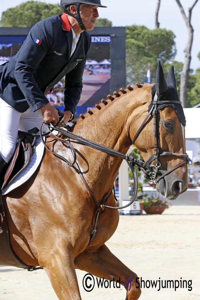 France's Roger Yves Bost on Sydney Une Prince. Photo (c) Jenny Abrahamsson.