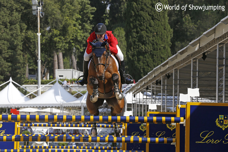 McLain Ward with HH Azur. 