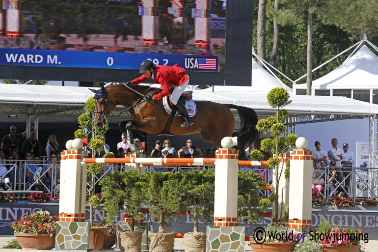 McLain Ward with HH Azur.