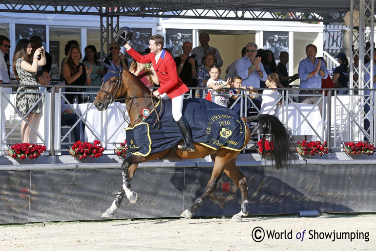 McLain Ward with HH Azur. 