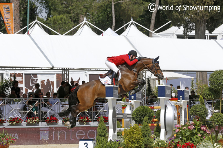 McLain Ward with HH Carlos Z. 