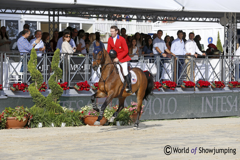 McLain Ward with HH Carlos Z.