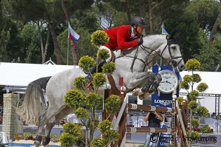 Francois Mathy with Casanova de L'Herse. 