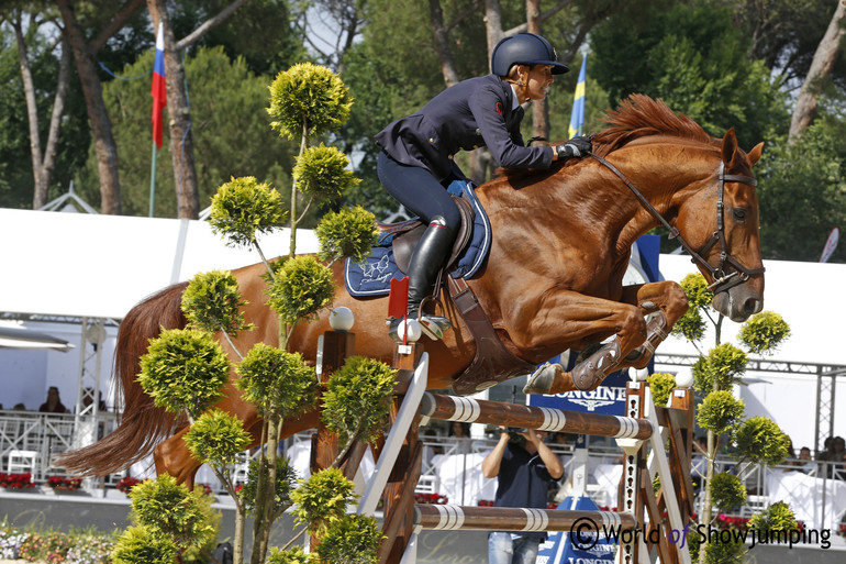 Giulia Martinengo Marquet with Quarck Del Prati. 