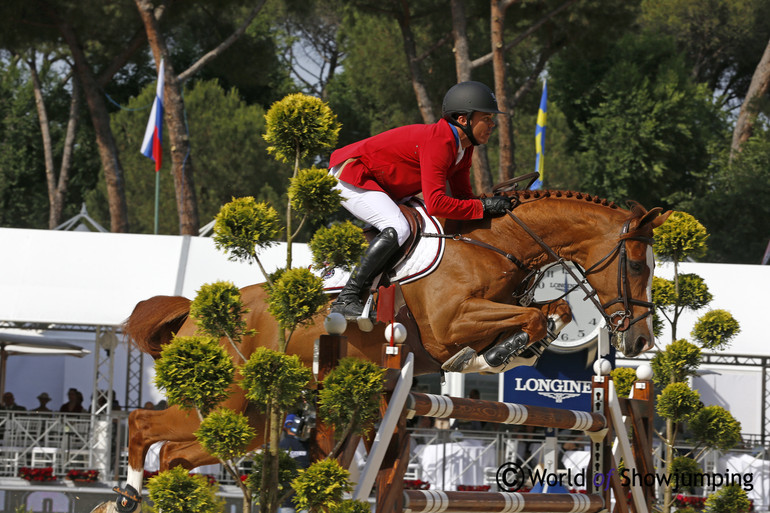 Kent Farrington with Creedance. 