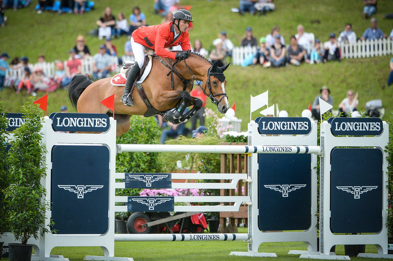 It was not host nation Switzerland's day, as they finished outside the podium. Photo (c) Katja Stuppia/FEI.