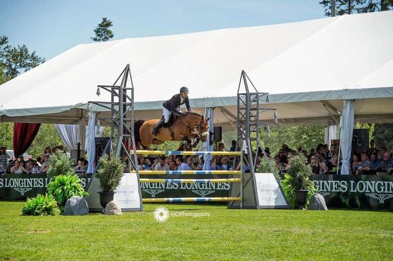 Nayel Nassar and Lordan won the $129,500 Nations Week Finale Grand Prix at Langley. Photo (c) MOI Photography/CSIO Langley.