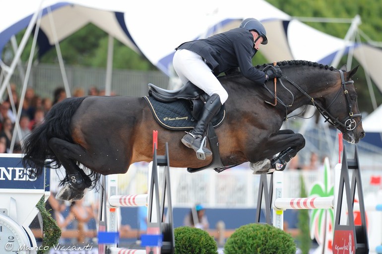 John Whitaker and Argento. Photo (c) Marco Villanti/LAOHS.