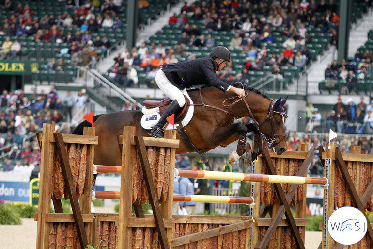 Chris Chugg with Vivant at the World Equestrian Games in Kentucky. Photo (c) Jenny Abrahamsson.