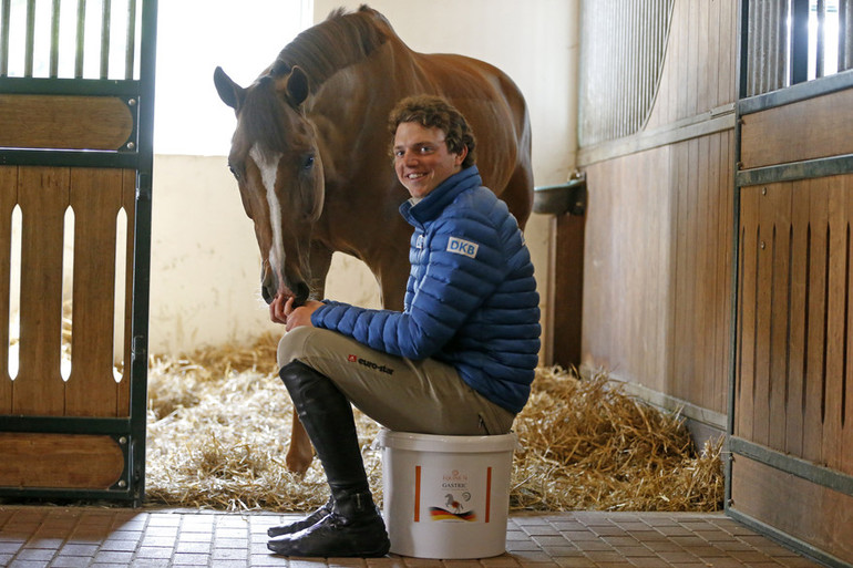 Andreas Kreuzer with Calvilot. Photo (c) Jenny Abrahamsson.