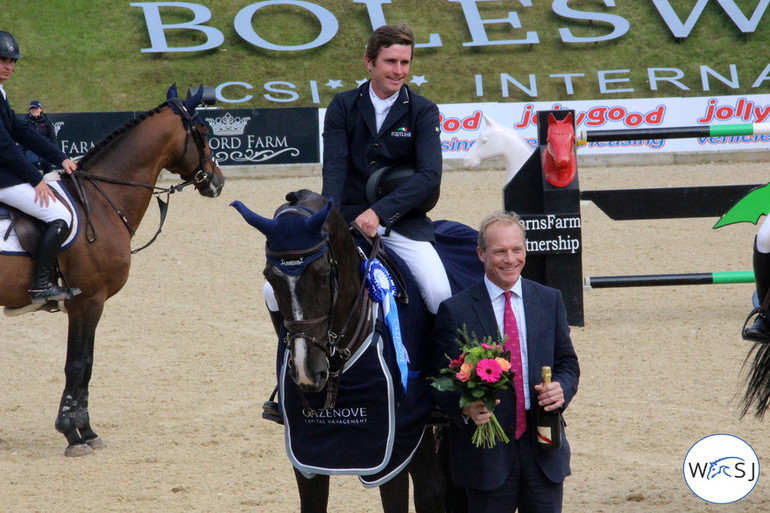 Darragh Kenny and Go Easy de Muze took their first win together at CSI4* Bolesworth International. Photo (c) World of Showjumping. 