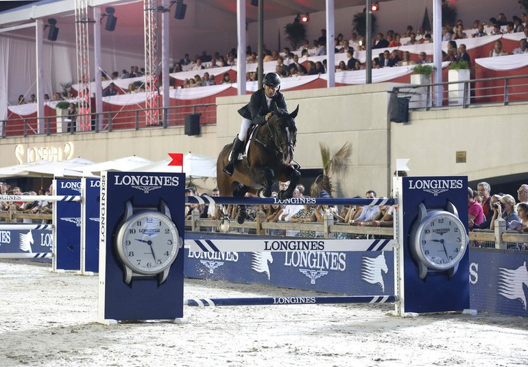 Rolf-Göran Bengtsson and Casall Ask ended third. Photo (c) Stefano Grasso/LGCT.