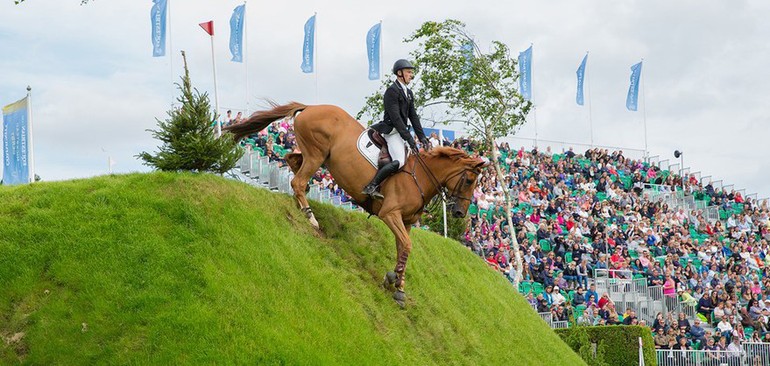 William Whitaker and Glenavadra Brilliant won the 2016 Equestrian.com Derby. Photo (c) Craig Payne Photography.