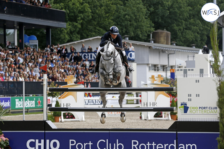 Catherine van Roosbroeck with her well jumping Gautcho Da Quinta.