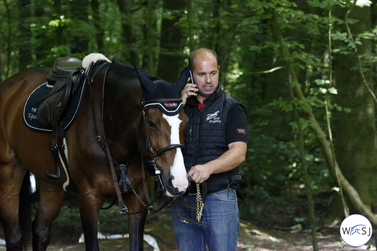 Martin Collins with Karim Elzoghby's Amelia.