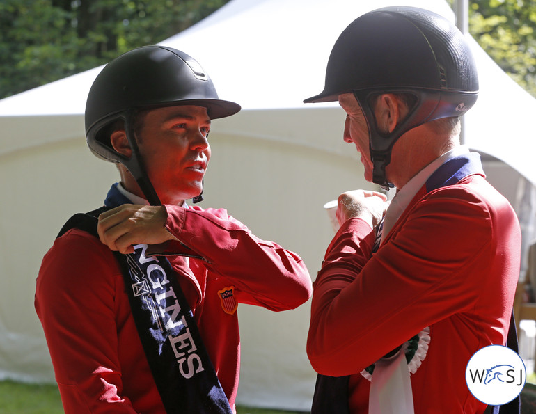 Kent Farrington and McLain Ward. 