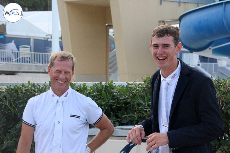 Rolf-Göran Bengtsson and Jos Verlooy. Photo (c) World of Showjumping.