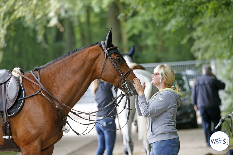 Terri Fitton with Eduardo Alvarez Aznar's Rokfeller de Pleville Bois Margot.