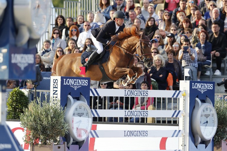 Runners-up was Simon Delestre and Hermès Ryan. Photo (c) Stefano Grasso/LGCT.