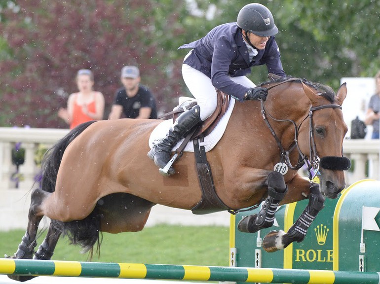 Kent Farrington with Gazelle. Photo (c) Spruce Meadows Media Services.