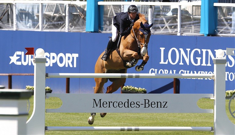 Ben Maher and Aristo Z. Photo (c) Stefano Grasso/LGCT.