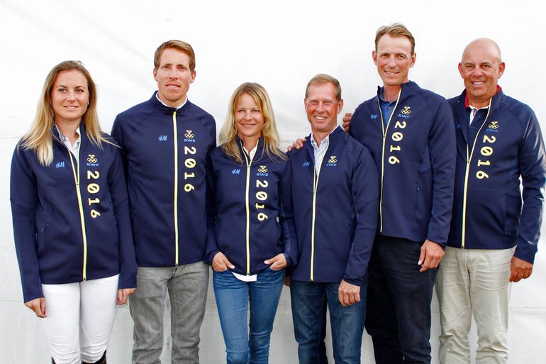 The Swedish Olympic team. Photo (c) Peter Zachrisson / RGBPictures.se.