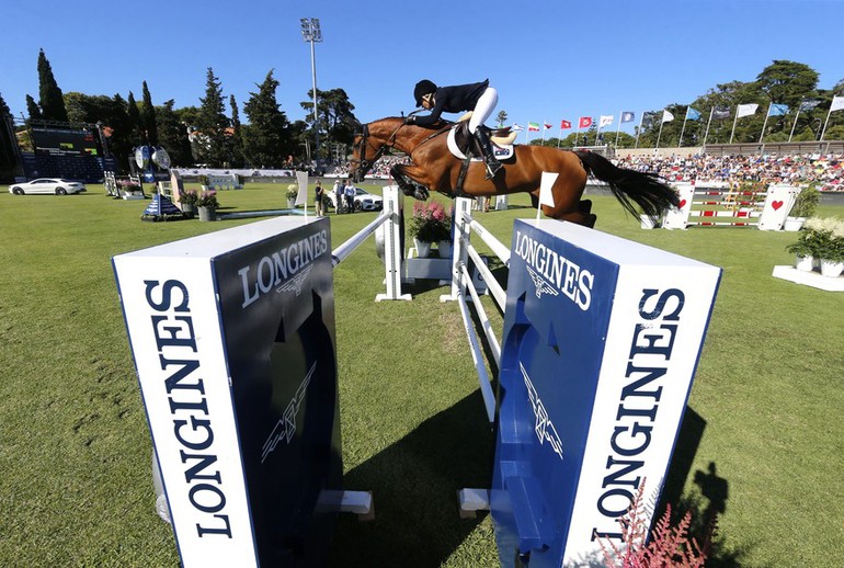 Edwina Tops-Alexander finished second with Lintea Tequila. Photo (c) Stefano Grasso/LGCT.
