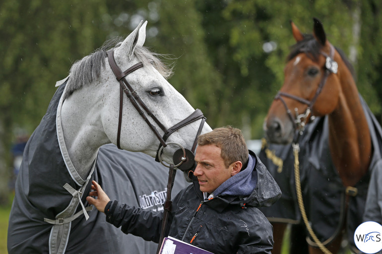 Benjamin Gimer with Rodrigo Pessoa's Winsom.