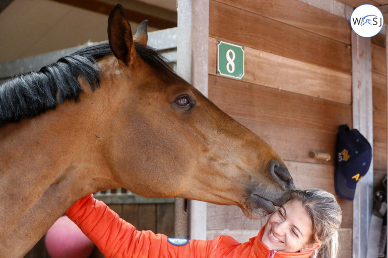 The superstar Cristalline and Gabi. 