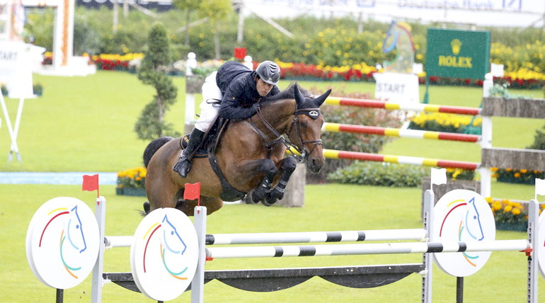 Sergio Alvarez Moya with Unicstar de l'Aumone. Photo (c) Tiffany Van Halle