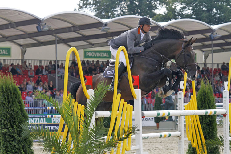 Marco Kutscher with Spartacus. Photo (c) Jenny Abrahamsson.