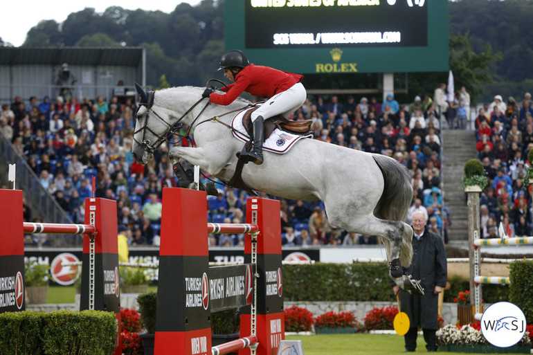 Double clear for Laura Kraut and Zeremonie. 