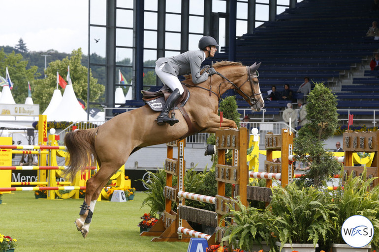 Henrik von Eckermann with Gotha FRH. Photo (c) Jenny Abrahamsson.