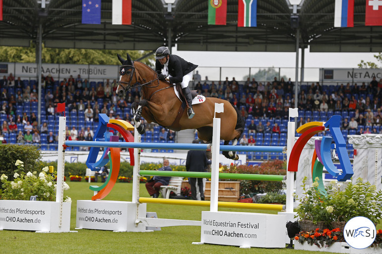 Eric Lamaze and Fine Lady. Photo (c) Jenny Abrahamsson.